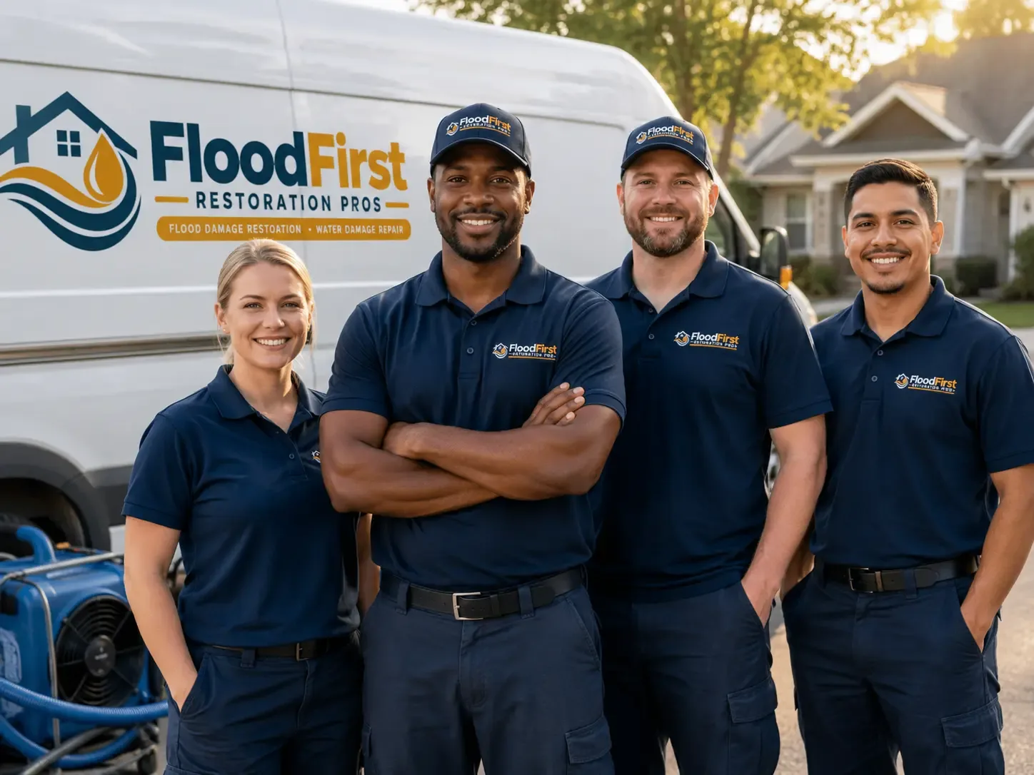 Flood Damage Restoration company in Hesperia, MI